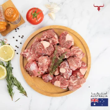 AUS Grass-Fed Bone-in Lamb Cubes Offer 1kg